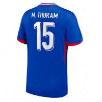 Maglie da calcio Francia Marcus Thuram #15 Prima Maglia Europei 2024 Manica Corta
